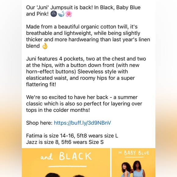 Lucy & Yak Juni Jumpsuit | M - Picture 3 of 8